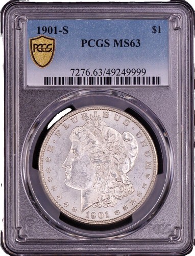 GREAT BRITAIN. Trade Dollar, 1901-C. Calcutta Mint. Victoria