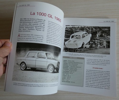 FASCICULE AUTO PLUS LA COLLECTION HACHETTE SIMCA 1000 GL 1965 1200 S - Bild 3 von 12