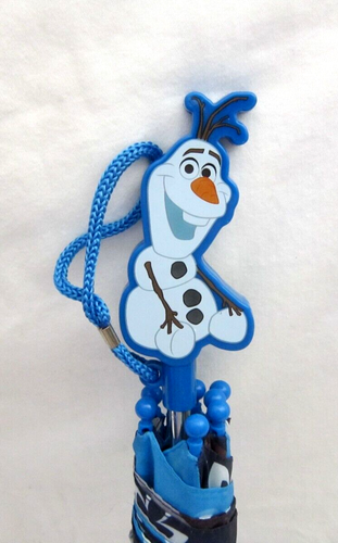 Kid's Unisex 27" Disney Blue Frozen Olaf Snowman licensed Umbrella!Brand New! - Picture 4 of 4