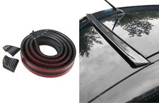 Dachspoiler Heckspoiler Spoiler Blende Lippe für viele Fahrzeuge Carbon Schwarz