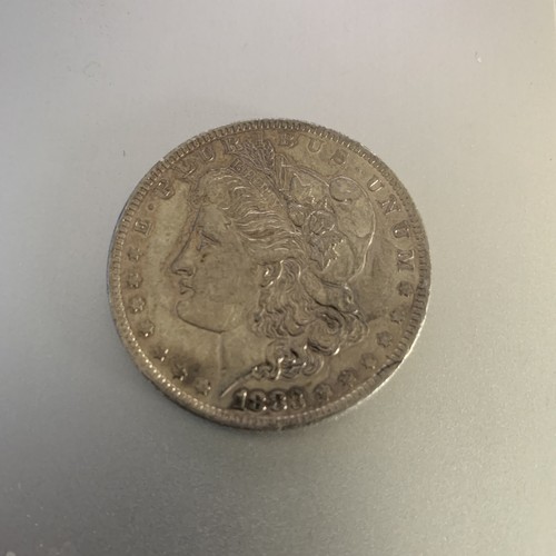 1883 morgan silver dollar o - Picture 1 of 2