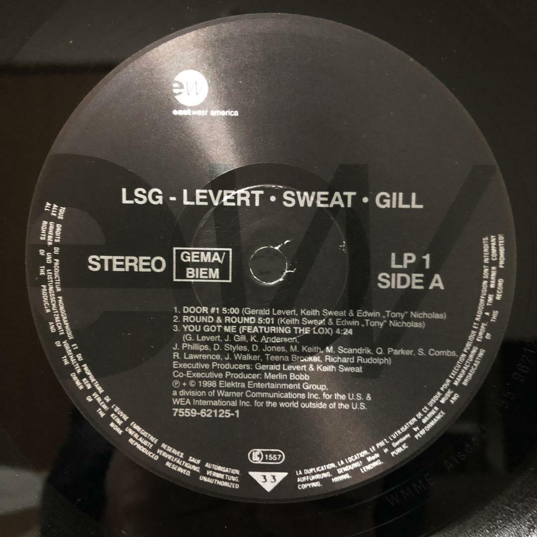 【Germanyオリ盤2LPレコード】LSG Levert Sweat Gill LSG Levert Sweat Gill 1998 German Original Edition 2LP Vinyl