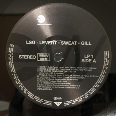 LSG Levert Sweat Gill 1998 German Original Edition 2LP Vinyl