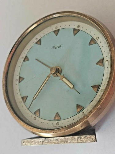 KIENZLE ALARM CLOCK - MADE GERMANY - FOR REPAIR or PARTS - Picture 2 of 6