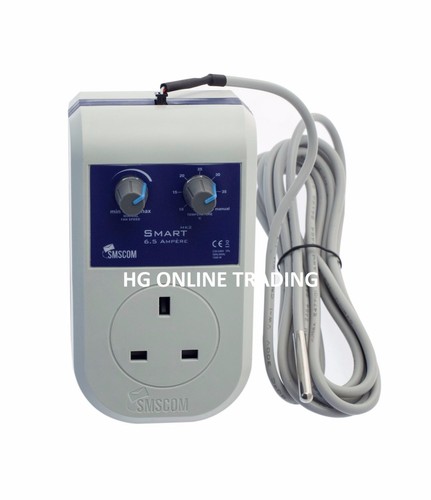 SMSCOM SMS MK2 Smart Single Fan Controller Speed & Temp Regulator 6.5A - Picture 6 of 6