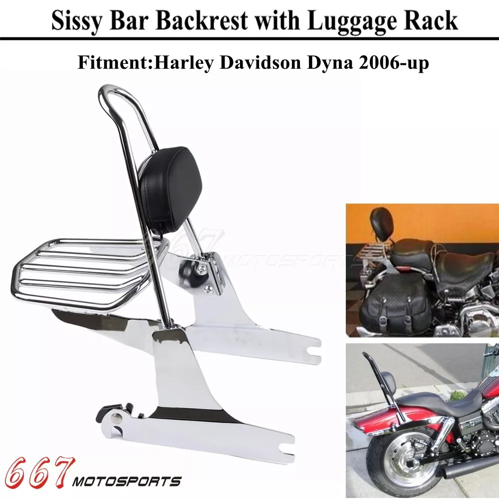 シーシーバー ハーレーダビッドソンソフト00-17 SOSAIL SISSY BARバックレストラゲッジラック For Harley-Davidson Softail 00-17 Softail Sissy Bar Backrest with Luggage Rack