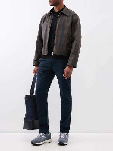 RAG & BONE Fit 2 Action Straight Leg Cotton Twill Chinos W32 L32 Navy RRP £170 - Picture 8 of 8