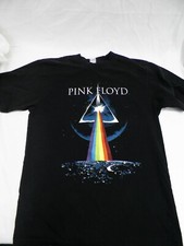 Pink Floyd Dark Side Of The Moon Black T-Shirt Prism Rainbow Small
