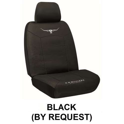 SINGLE R M WILLIAMS COTTON CANVAS SEAT COVER FOR PONTIAC FIREBIRD - Picture 4 of 6