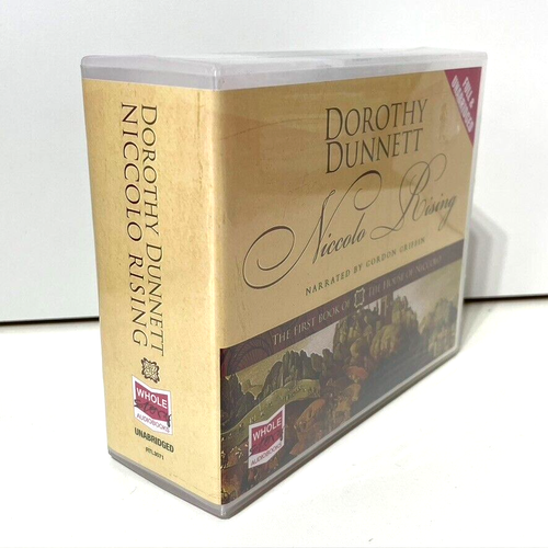 Niccolo Rising CD Audiobook by Dorothy Dunnett The House Of Niccolo Series No. 1 - Imagen 3 de 5