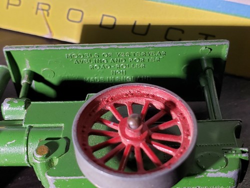 LESNEY AVELING AND PORTER ROAD-ROLLER No. 11 England Models Of Yesteryear - Picture 8 of 9