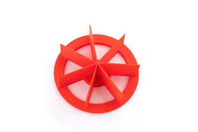 3.5  7 Point  Bread Stamp / 7 Grain Pinwheel Stamp / Pumpkin Pattern Bread Stamp