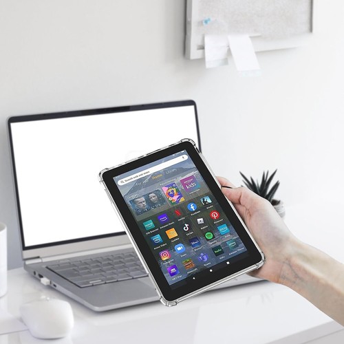 Clear TPU Bumper Case For Amazon Kindle Fire 7 HD 8 HD 10 Plus - Picture 4 of 7