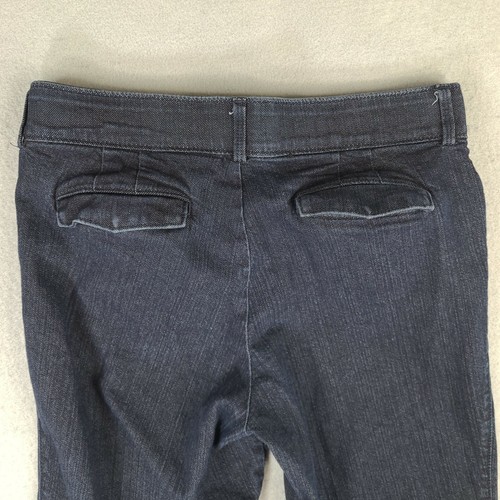 Dockers Elastic Stretch Women's Pants Size 8 S 31x28 Dark Blue Denim Jean - Picture 7 of 11
