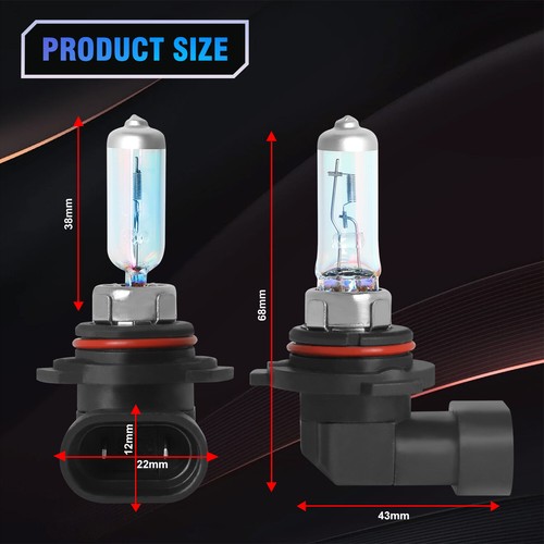9006 HB4 Halogen Fog Light Bulbs Warm WHITE For Dodge RAM 1500 2500 3500 13-2018 - Picture 9 of 10