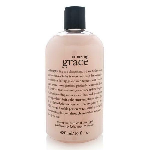 Philosophy Amazing Grace Ballet Rose Shampoo, Bad & Duschgel 16 Oz. Seife Neu