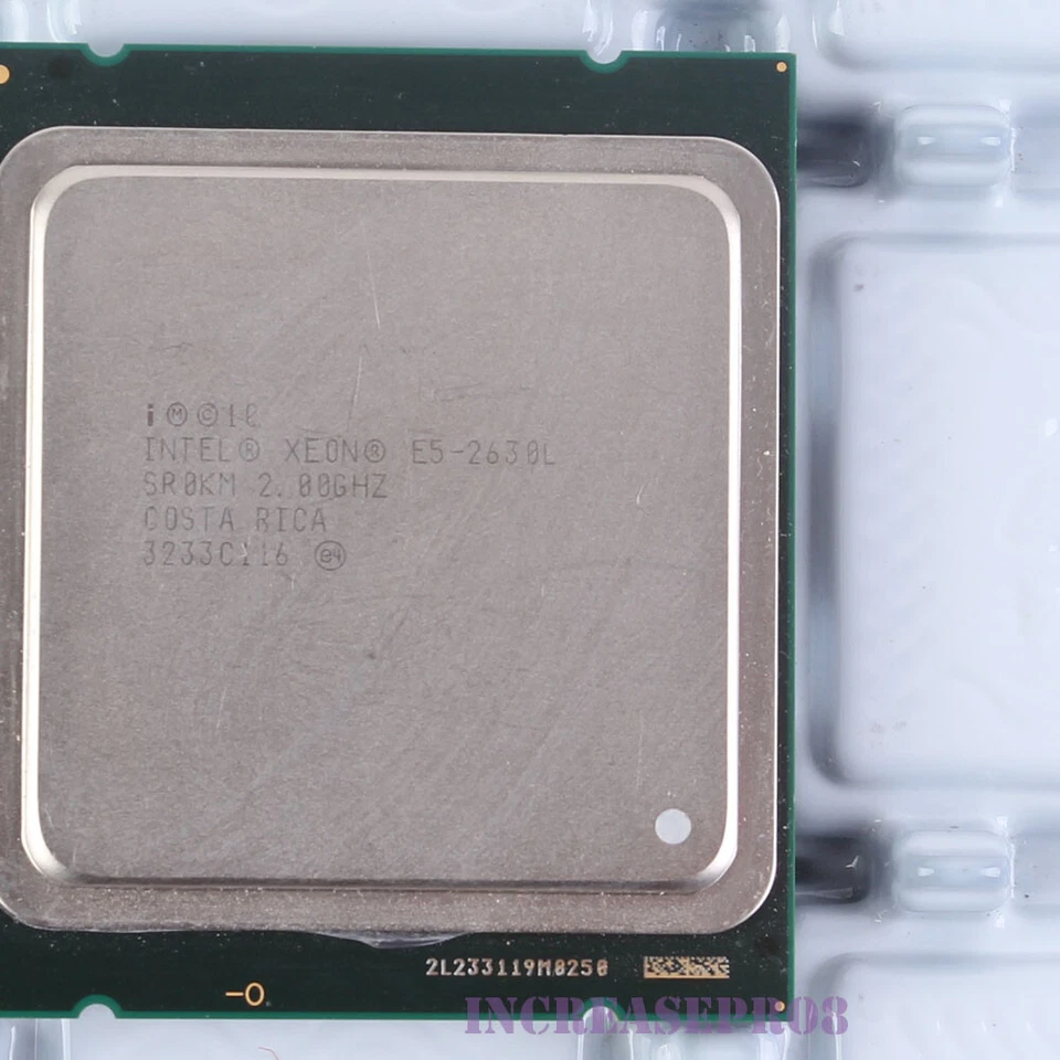 Intel Xeon E5-2630L SR0KM 2.0 GHz Socket LGA2011 6 cores CPU Processor 2000MHz - Image 2 of 4