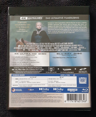 The Last Duel - Matt Damon, Ben Affleck von Ridley Scott - (4K UHD & Blu-ray 2D) - Bild 4 von 7