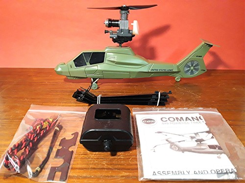1998 Cox 049 SureStart Nitro Powered Comanche Freeflight Helicopter, Model 4421 - Picture 24 of 24