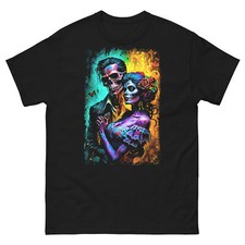 CHOLO CHOLA OLD SCHOOL OLDIES LOWRIDER ROCKABILLY STYLE DAY Unisex camiseta clásica