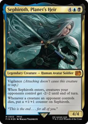 Sephiroth Card | eBay