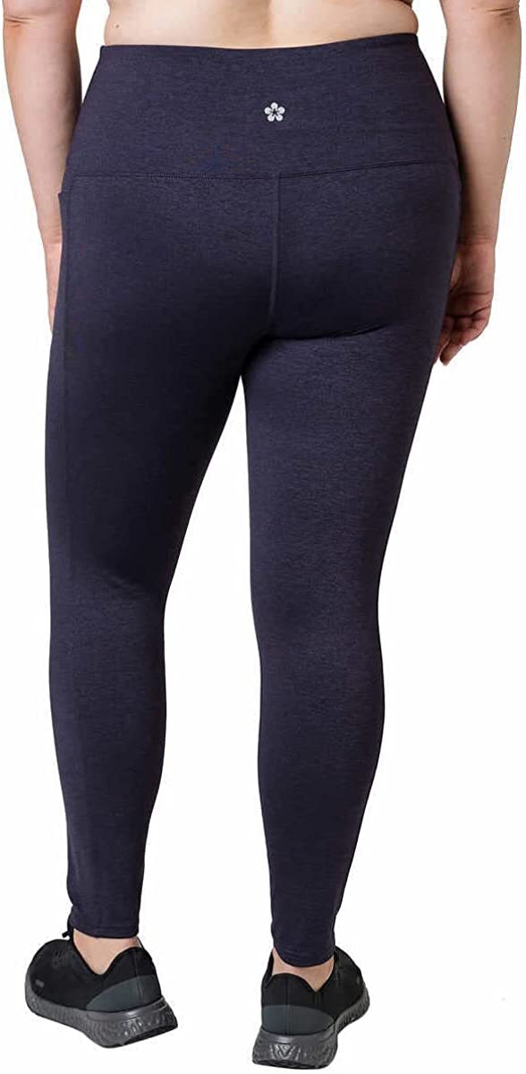 Tuff Athletics Womens High Waisted Legging with Pockets Size XS, Purple