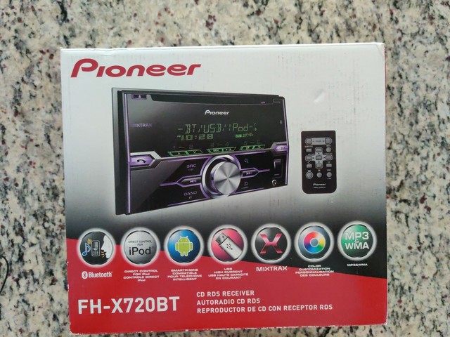Pioneer FH-X720BT USB/MP3/CD Receiver In Dash Receiver for ...