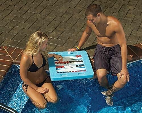 Juego de mesa de ajedrez con piscina spa flotante multijuego 91450 - Imagen 2 de 5