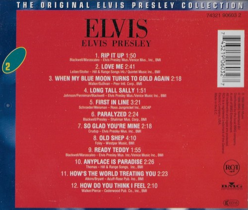 Elvis / Elvis Presley (CD) (New) - Picture 2 of 2