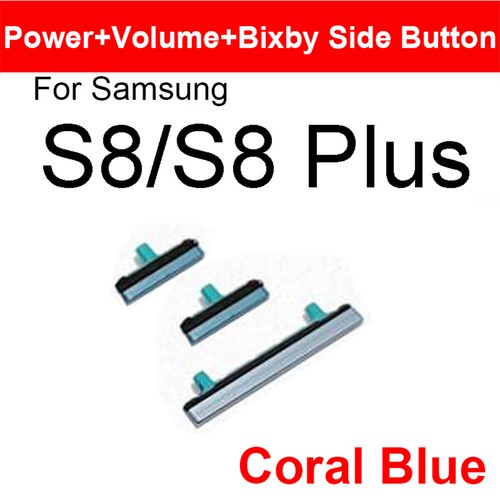 Side Power On Off Volume Button Key For Samsung Galaxy S8 S8+ Replacement HAU - Zdjęcie 6 z 7