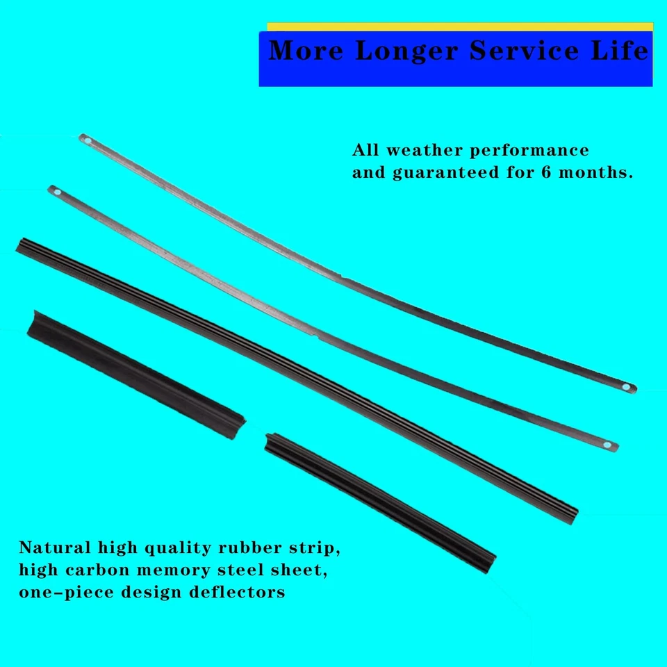 Передние + задние стеклоочистители XINOU для Acura MDX 2007-2013 оригинальное качество - Изображение 3 из 4