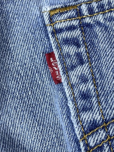 Levis Mens Jeans 36x28 560 Distressed Loose Baggy Y2K Medium Wash Vintage - Picture 18 of 21