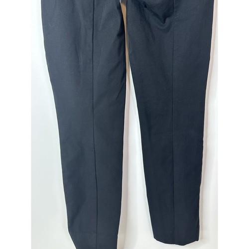 Everlane Slacks Womens 2 Black Elastic Waist Side Zip Skinny Leg Crop Pants - Picture 7 of 9