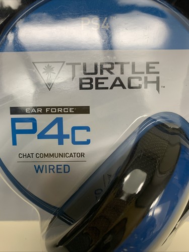 Turtle Beach Ear Force P4c Black Headband Headsets for PS4 NOS In Original Pkg - Picture 10 of 11