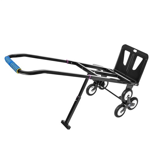 440Lbs Heavy Duty Stair Climbing Cart Folding Hand Truck Dolly w/Back Wheels New - Picture 2 of 8