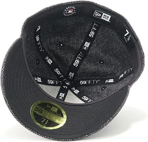 NEW ERA Cap LowProfile ONSPOTZ NY Black/Herringbone 7 1/2 New York Yankees