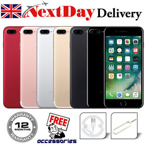 Apple iPhone 7 Plus 32GB 128GB 256GB Unlocked All Colours Sim Free Smartphone UK | eBay