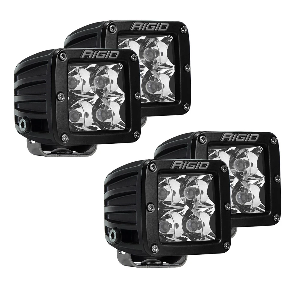 Luces LED RÍGIDAS serie D PRO con kit de montaje antiniebla para Ford F-150 Raptor 2017-2018 Foto 3 de 4