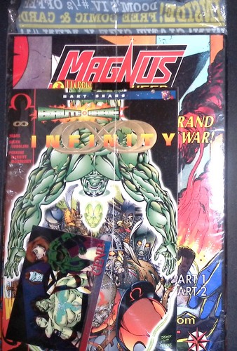 Wizard Comics Guide Vol.1 #37 September 1994 With Free Gifts (Bag Opened) - Bild 2 von 2