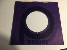  One 7"   Philips Dark blue  Original Record  Sleeve  