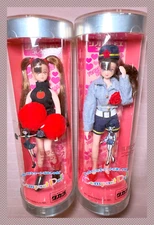 Vtg Lot Takara Japan Jenny Compact Fashion Doll Tomoe Shinohara Idol Barbie 5.5"