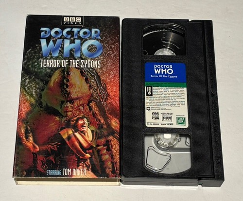 Doctor Who - Terror Of The Zygons VHS RARE Sci-Fi Horror BBC Video - Picture 2 of 5