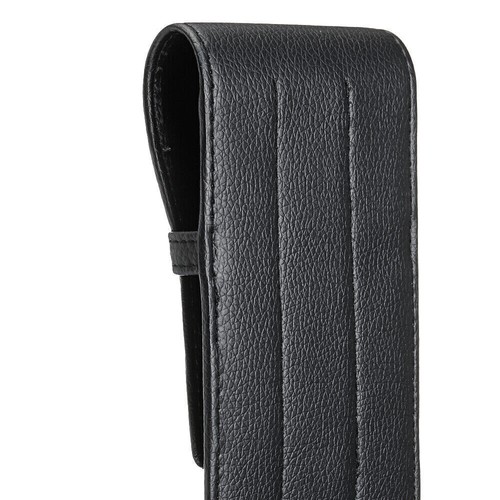 Leather Fountain Pen Case Holder Pouch Bag for Gift 3 Pens Roller Storage Holder - Picture 8 of 8