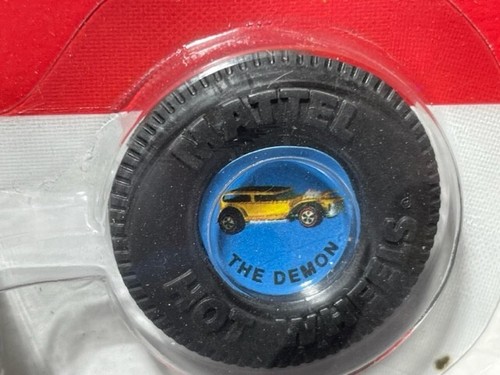 1992 Hot Wheels 25th Anniversary THE DEMON, Redlines, Green, 1/64 - Picture 4 of 4