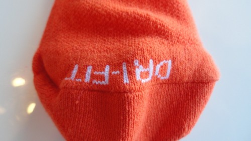 2 PAIR NIKE EVERYDAY PLUS Performance Cushion Crew Socks ORANGE YOUTH 3Y - 5Y - Picture 7 of 8