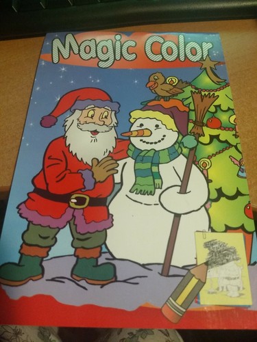 BLOCK MAGIC COLOR CHRISTMAS NEW 21X15 CM (B)  - Picture 1 of 4