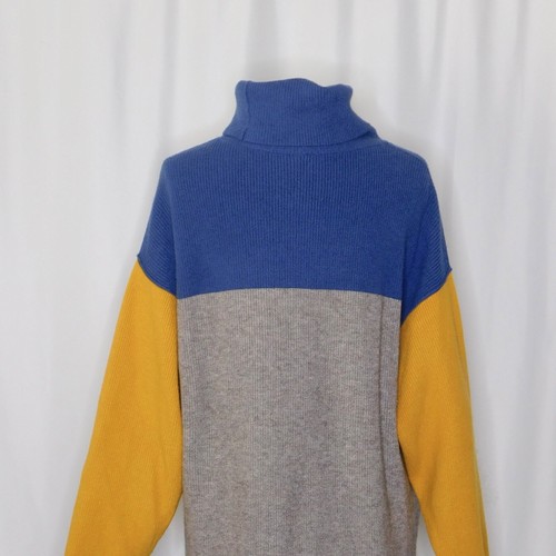 Suéter de cuello alto tejido mediano FREE PEOPLE Softly Structured Colorblock - Imagen 10 de 16