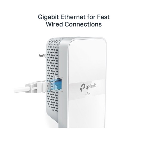 TP-Link TL-WPA7619 KIT Powerline Starter Kit 1000 Mb/s Gniazdo WiFi - Zdjęcie 4 z 5