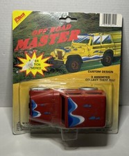 Vintage EToys Off Road Master Jeep Red/blue - Item 98121