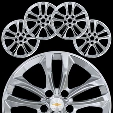 4 fit Malibu LT Hybrid 2016-2018 Chrome 17" Wheel Skins Hub Caps Full Rim Covers